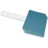 Блокнот MOLESKINE Cahier Journal XL, в линейку, голубой CH021B44